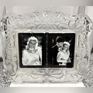 Mikasa Crystal Vintage Memories Duet Frame SA 901/876